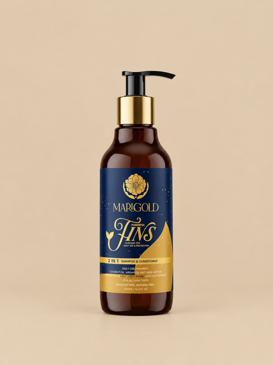 FINS Argan & Caffeine  2-in-1 Shampoo & Conditioner